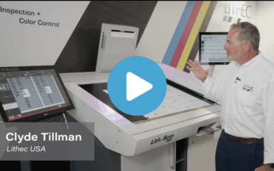 Lithec Introduced a New Defect Detection Scanner Console at drupa 2024 Called LithoScan
